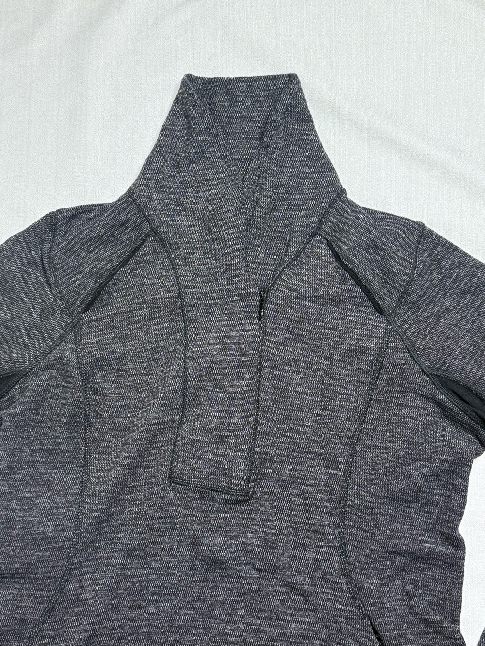 Lululemon Womens Think Fast Pullover Size 10 Zip Warm Running Jog Top - Picture 2 of 12
